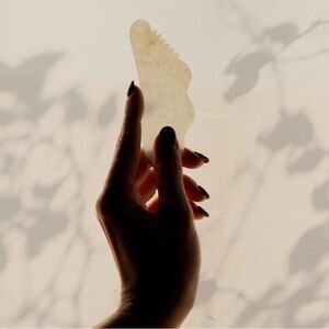 Primally Pure Jade Gua Sha Stone NIB